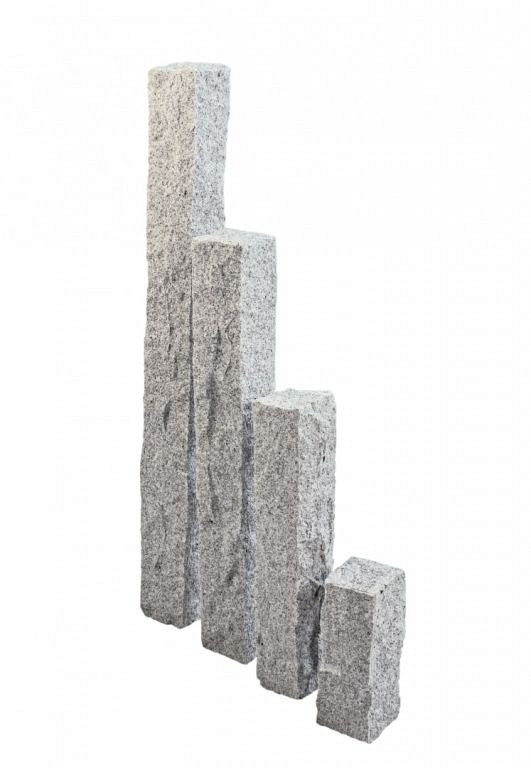 Opstand timmerman Badkamer Palissade graniet naturel 25x10x10 cm | Van den Bosch
