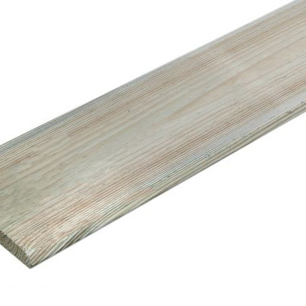 Grenen plank - geïmpregneerd 140x16 mm 128,5 cm