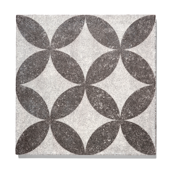 GeoProArte® 60x60x4 Flowers Snowy Flower