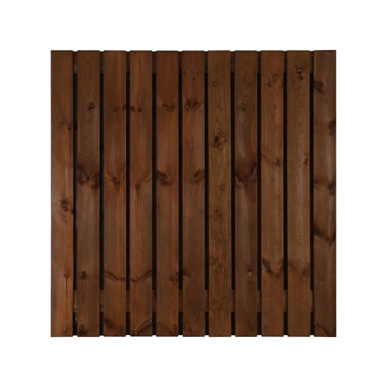 Nobifix scherm 23 planks - recht 200x180 cm