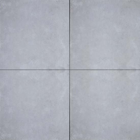 GeoCeramica® 60x60x4 Concreet Silver #