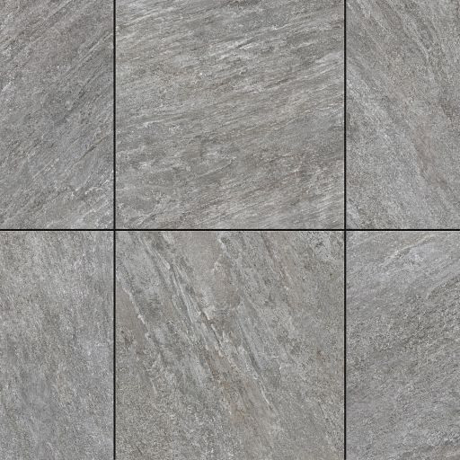 Keramische tegel 60x60x3 cm Tre Messina Grigio