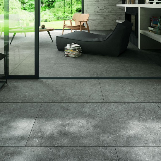 Keramische tegel 90x45x2 cm NaMe Strutturata Gris Belge NE31