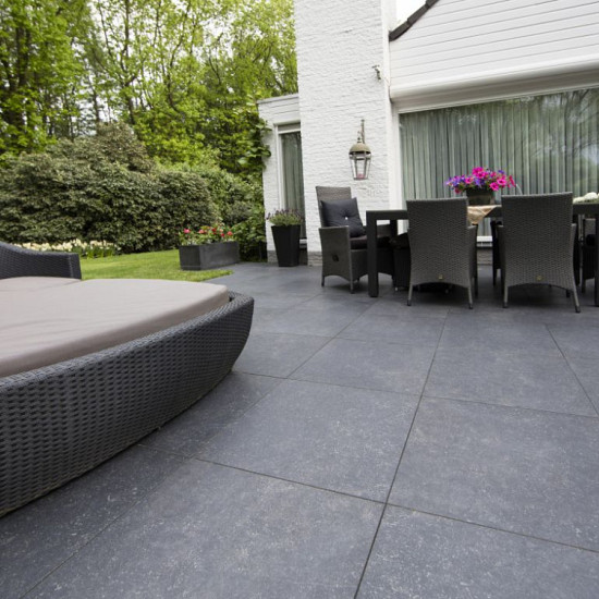 GeoCeramica® 60x60x4 Impasto Negro #