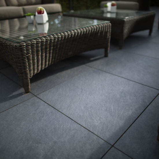 GeoCeramica® 80x80x4 Lava Slate