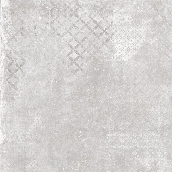 GeoCeramica® 80x80x4 Forma Grigio décor