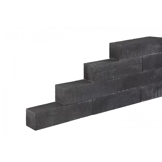 Linea Block small Black 60x12x12 cm