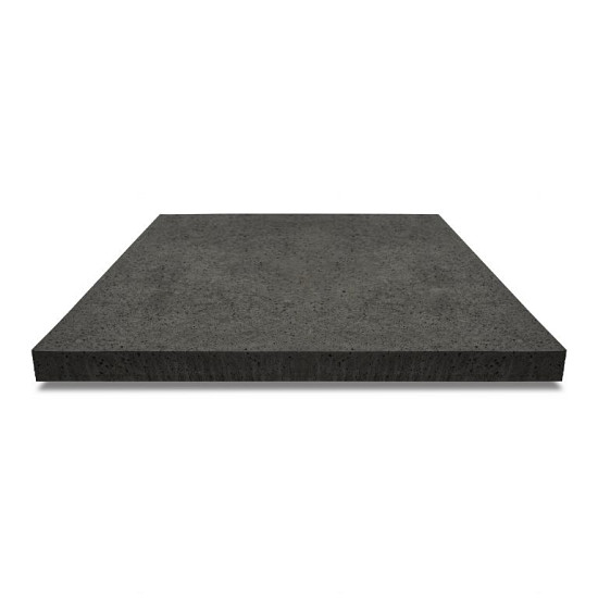 ArtiStone tegel 80x80x10 Carbon zonder facet, gewapend