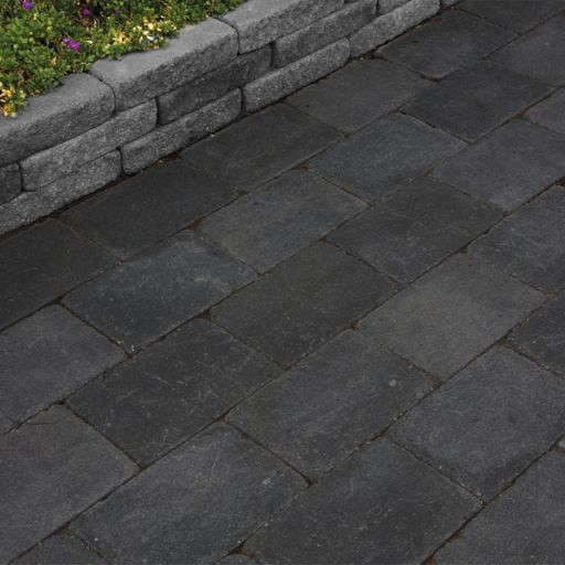 Abbeystones 30x40x6 cm Nero met deklaag