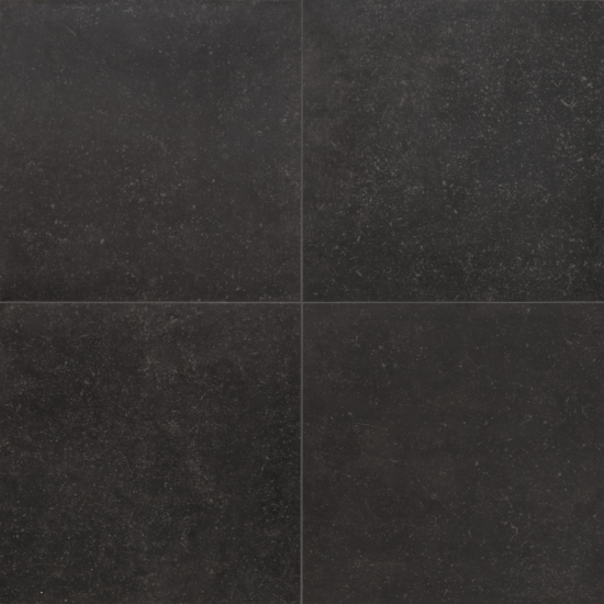 GeoCeramica® topplaat 80x80x1 Impasto Negro