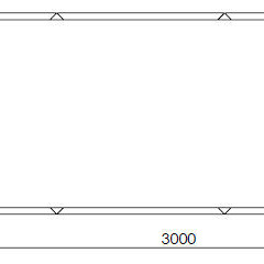 Cortenstaal plantenbak Rechthoek XL 300x120 hoogte=40cm opties=bodemplaat