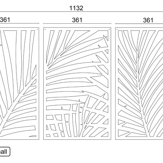 Ferns 3-parts-Small