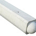 3-sponning paal Bol 10x10x310 (sponning 54 cm) Wit