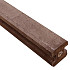 Tussenpaal betonschutting  13x13x365 (sponning 288 cm) Taupe*