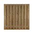 Grenen scherm 19 planks 16 mm - recht 180x165 cm