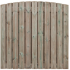 Grenen scherm 23 planks 17 mm - toog 220x180 cm