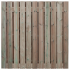 Grenen scherm 23 planks 16 mm - recht 180x165 cm