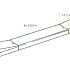 Inritband mv-13/15x25x100 rechts zwart vis K