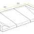 Invalide-inritblok 13/15 17/8X75X50 midden grijs vk