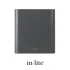 in-lite - Ace Down Flat Grey 100-230V