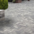 Betonklinker 21x10,5x8 cm Grijs-zwart (komo-keur)