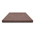 ArtiStone tegel 80x80x5 Roodbruin zonder facet, gewapend