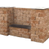 Combiwall Splitton Uno 30x15x12 Mont Blanc (lxbxh)