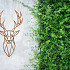 Cortenstaal wanddecoratie Deer 1.0-Large