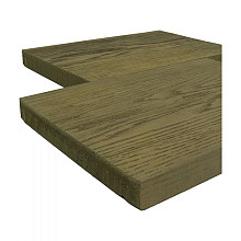 TimberTouch kantplank New 240x15x1,5cm Golden Teak