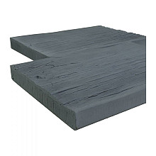 TimberTouch kantplank Old 240x15x1,5cm Ash Grey